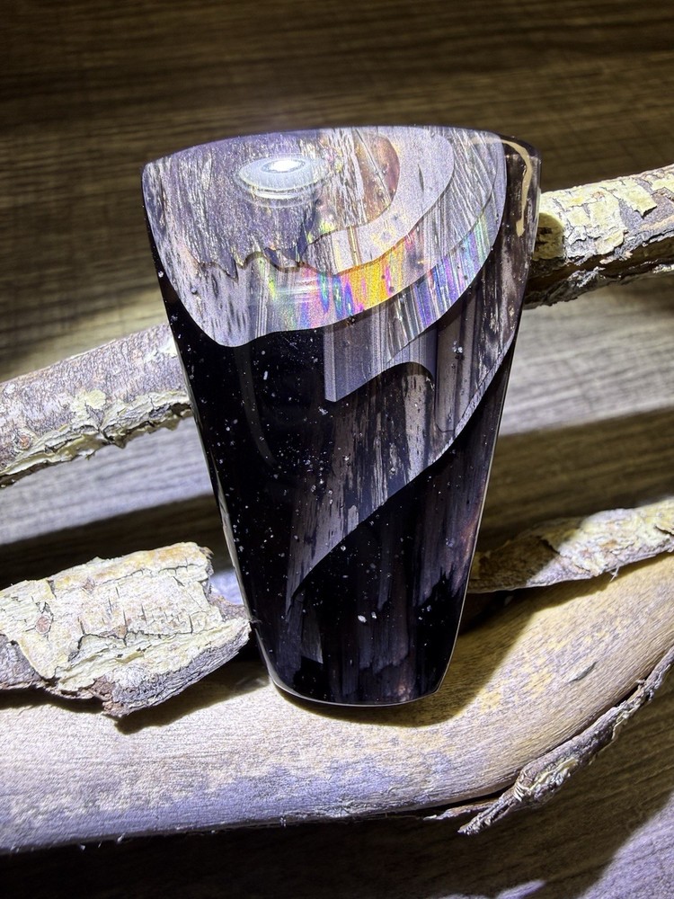 AAA+ 123 Carat Premium Fire Obsidian Freeform