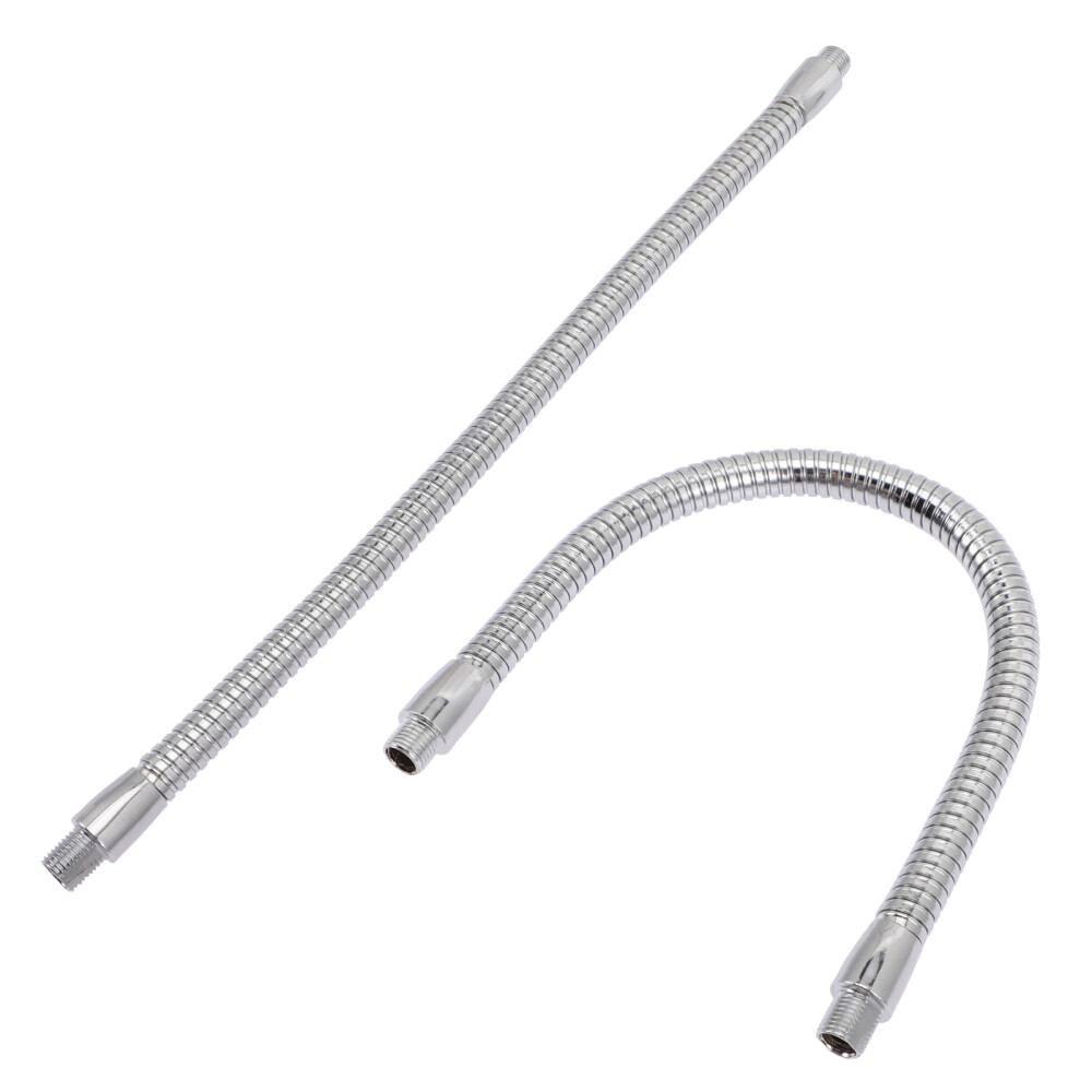 2pcs Flex Arm Replacement Iron Gooseneck Stand Thread Flexible Light Poles