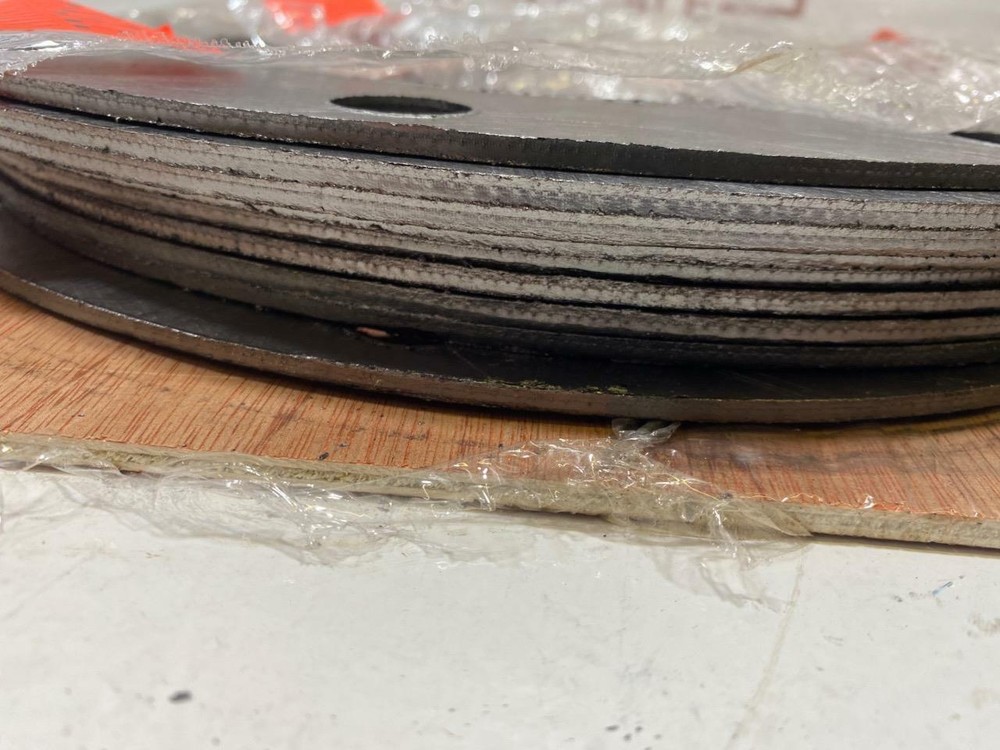 8" 8 bolt 150 ⅛" Graphite Shim