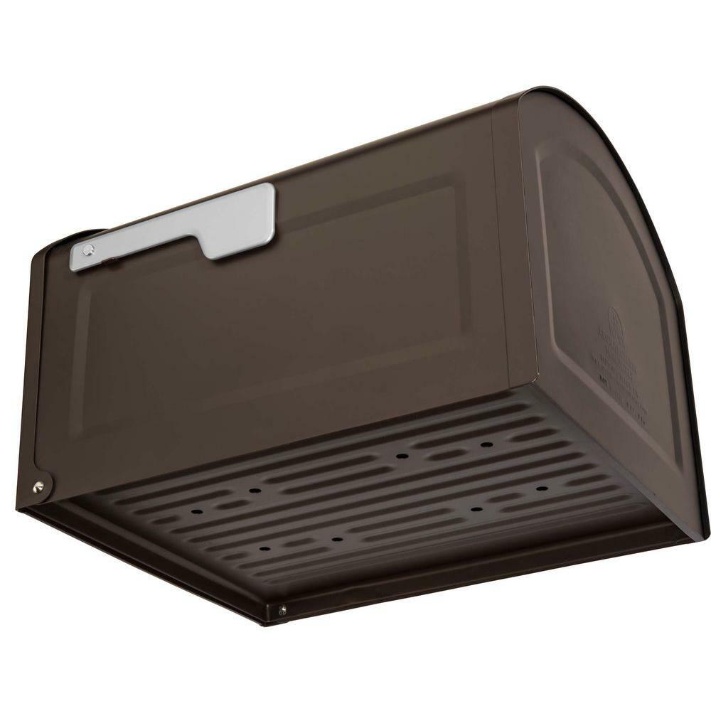 Architectural Mailbox Post Mount Outgoing Mail Indicator Steel Extra Large