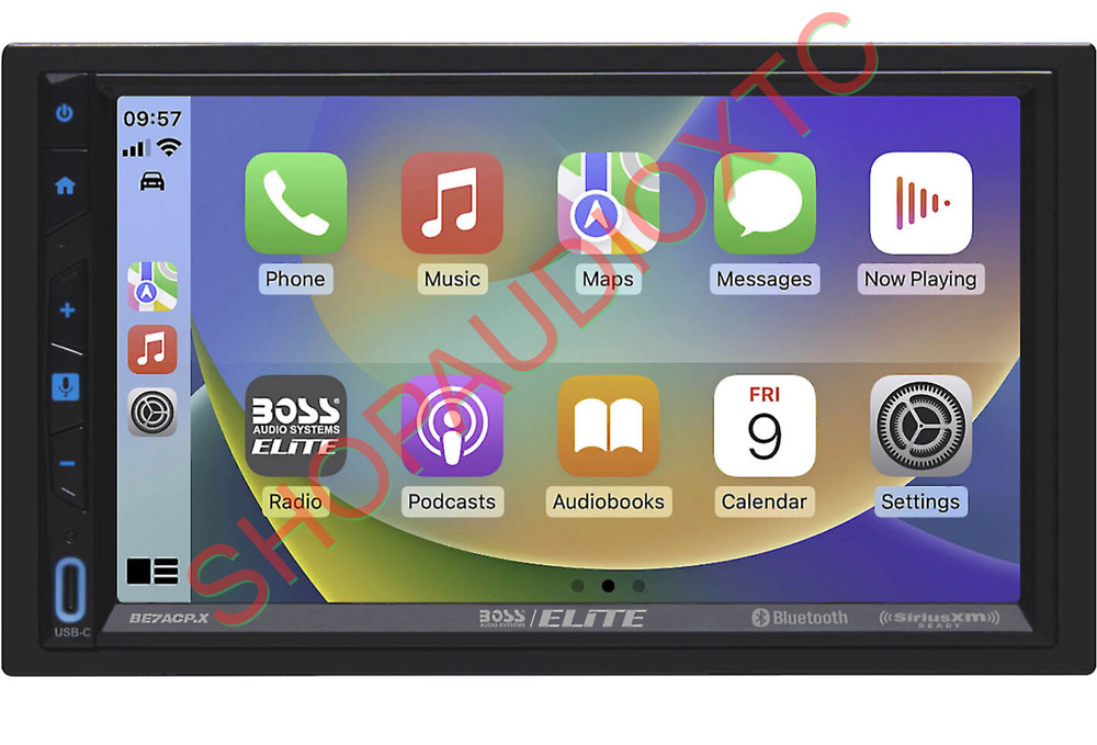 BOSS Audio Elite BE7ACP.X Digital Multimedia Receiver wired CarPlay/android auto