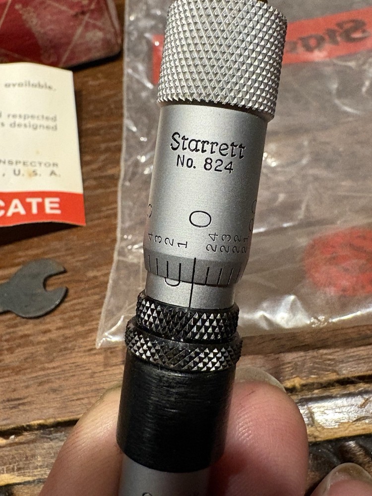 Starrett Inside Micrometer - 824A - 3" to 4"