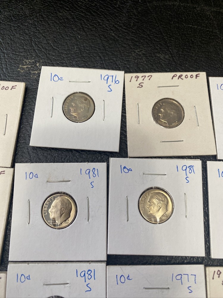 26 Copper Nickel Proof Roosevelt Dimes