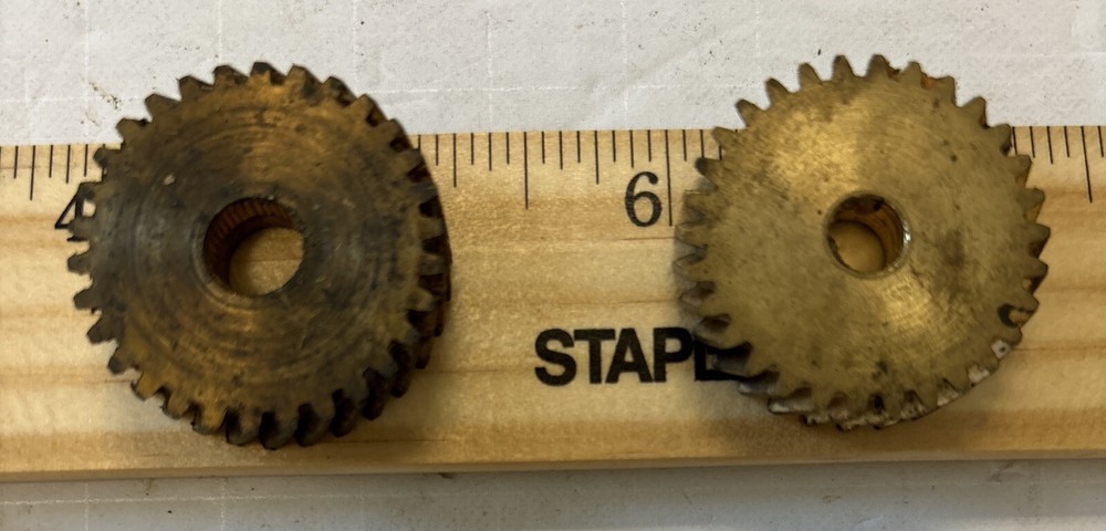 Worm Gear Parts Assortment Lot As Pictured