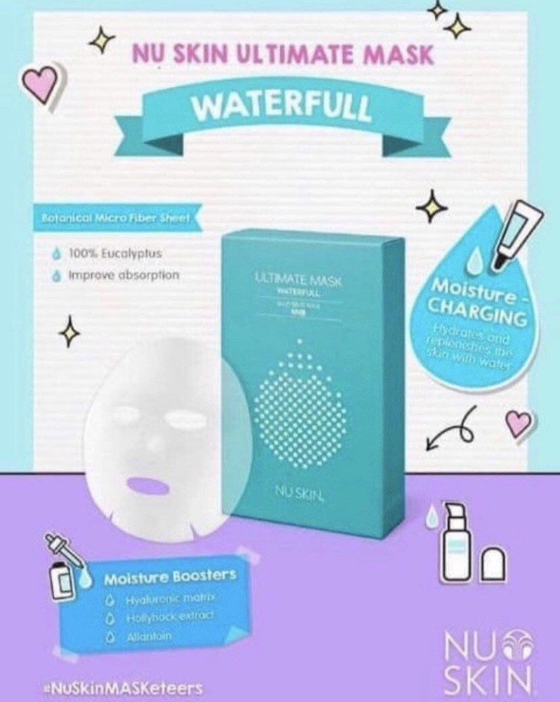 Nu Skin Ultimate Waterfull Mask (8 Sheets)