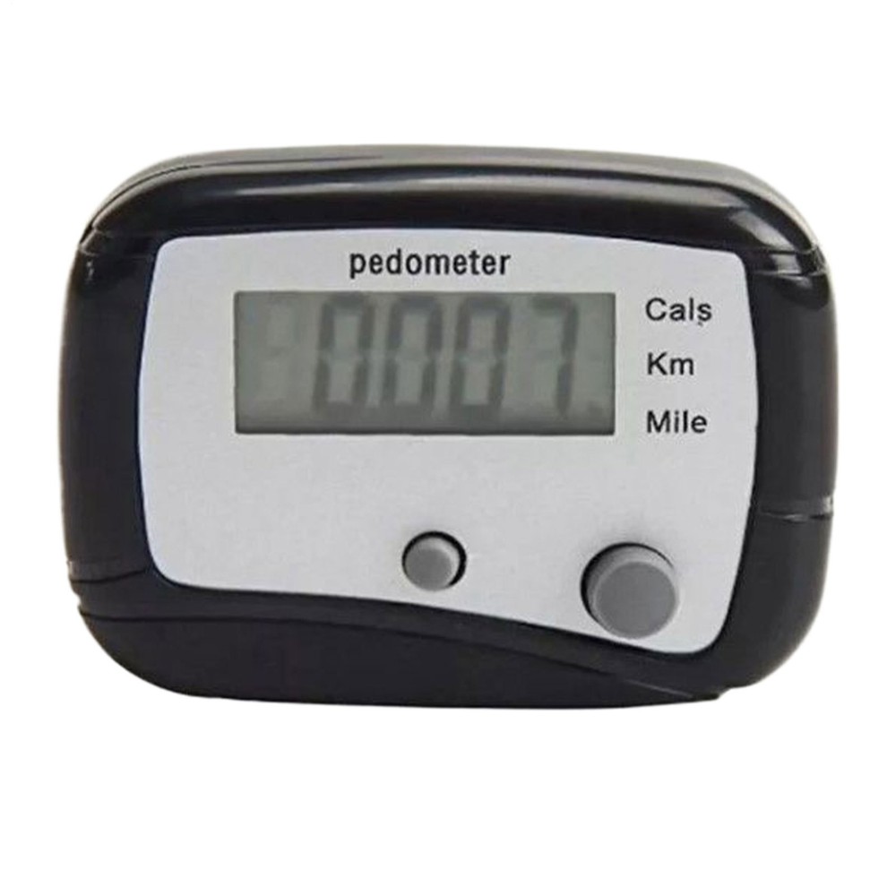 Walking Pedometer Small Walking Distance Miles/Km Pedometer Multifunctional