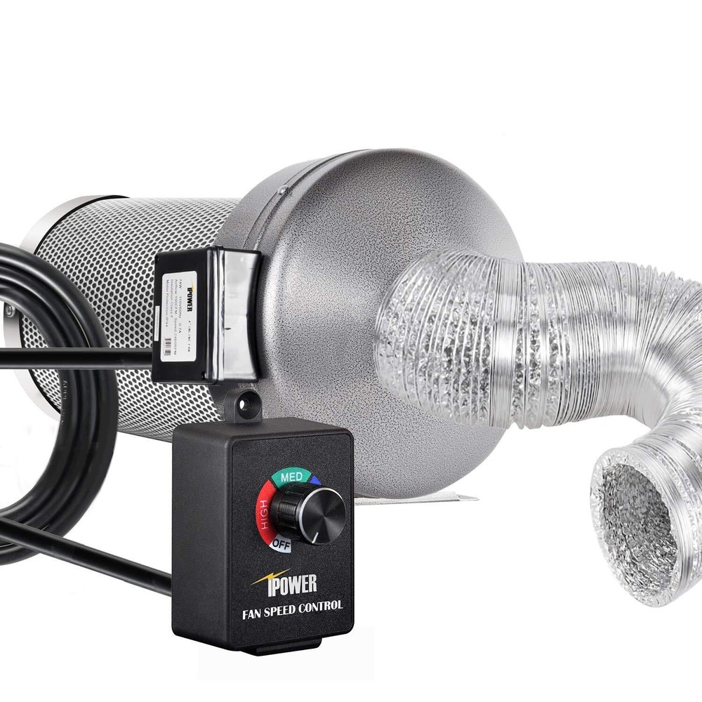 iPower ETL Certified Variable Fan Speed Controller for Inline Fan Air Blower