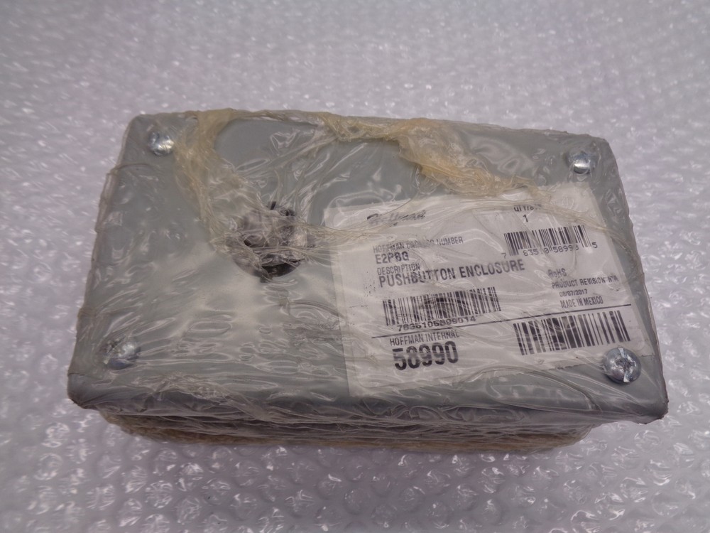 HOFFMANN E2PBG PUSHBUTTON ENCLOSURE NSMP