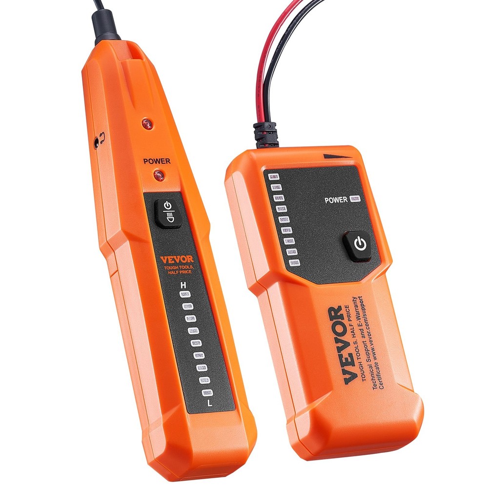VEVOR Underground Cable Locator,3 FT Max. Detection Depth,Wire Tracer Break Dete