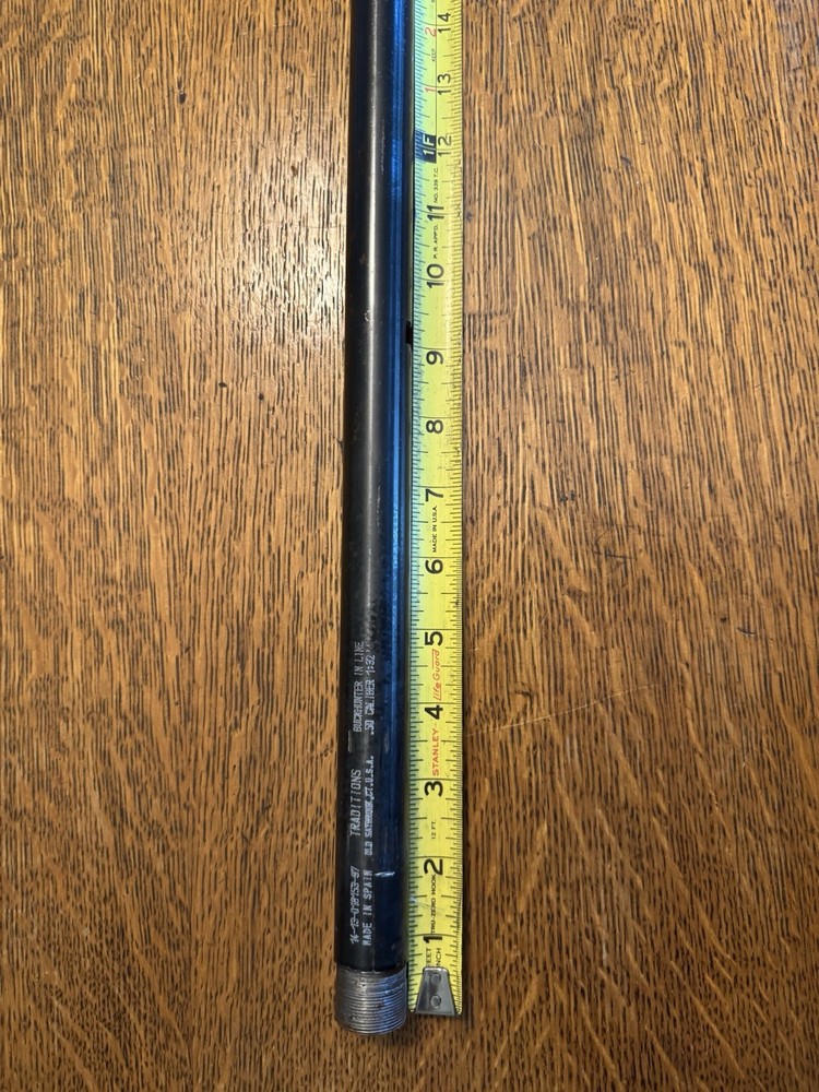 TRADITIONS BUCKHAMMER ROUGH 209 INLINE MUZZLELOADER BARREL #5922