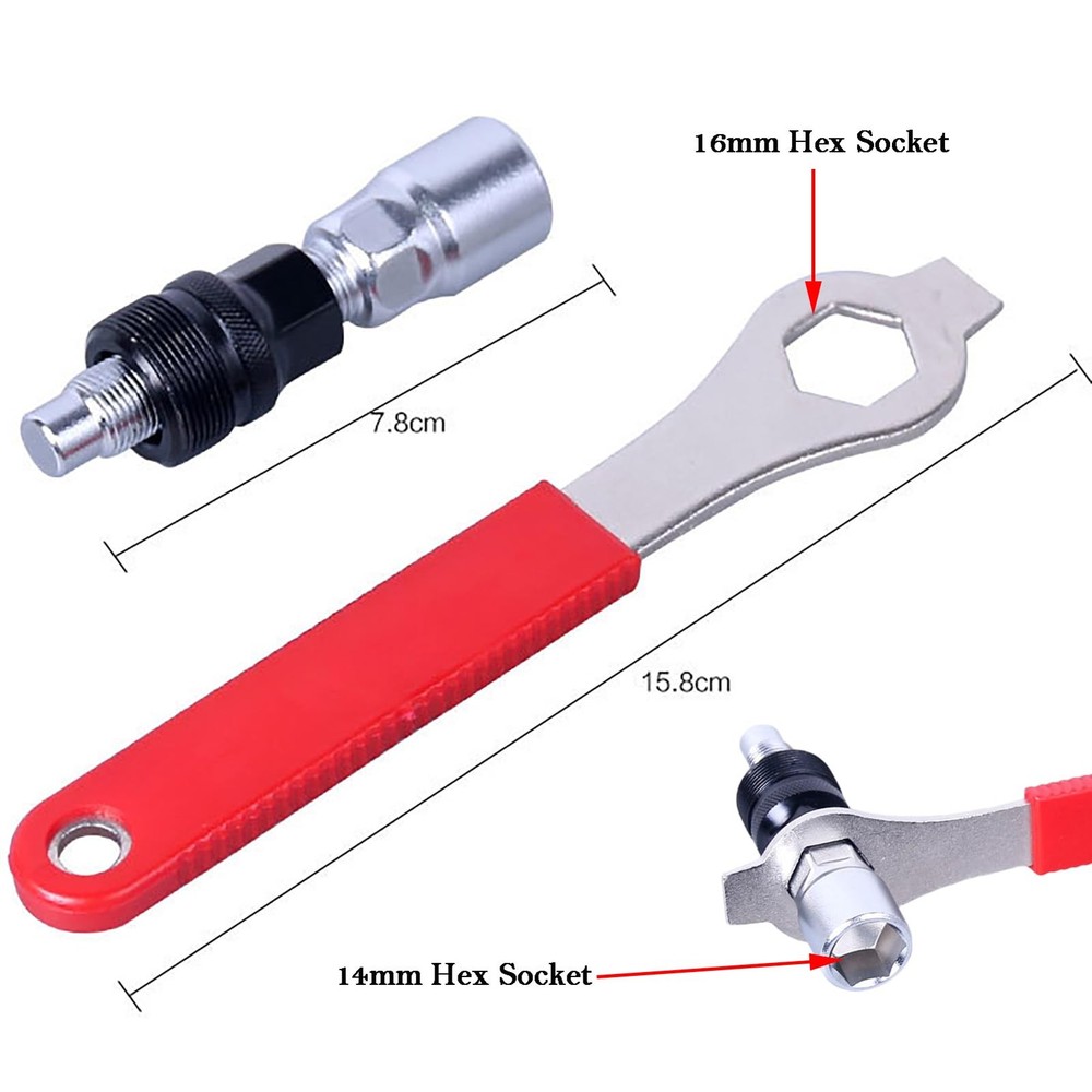 Bicycle Crank Removal Tool Puller For General Maintenance Repair Accessory