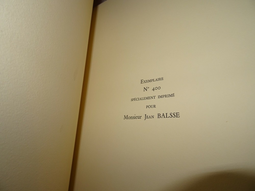 Montesquieu - Les Romains Unique Binding Marble Parchment Signed Giordan 1957