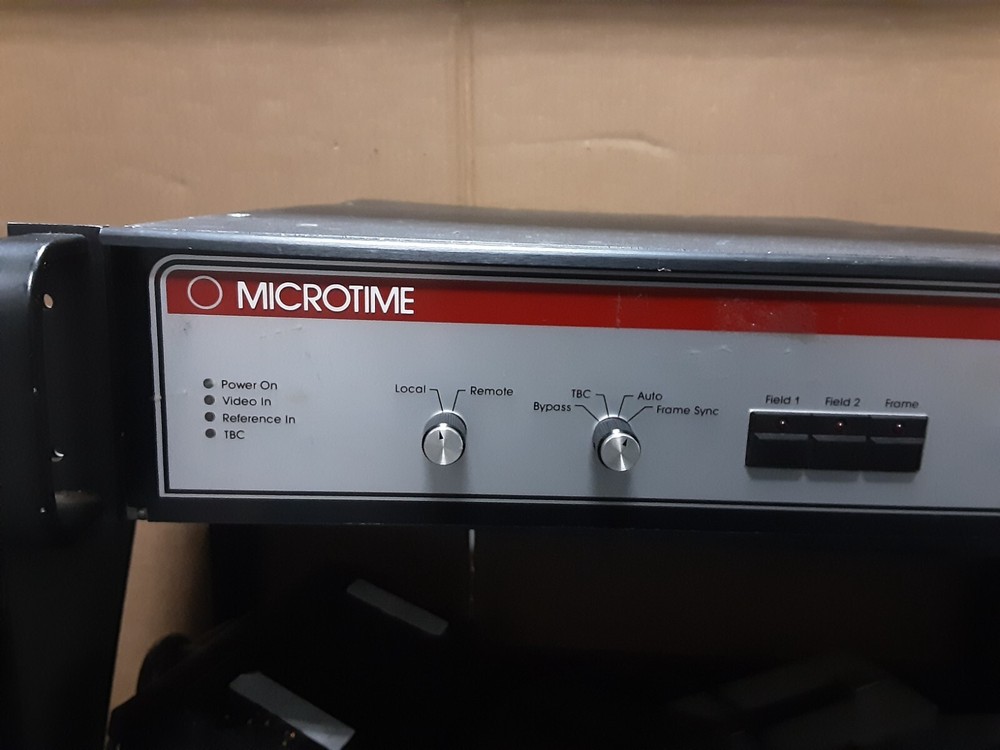 Used MICROTIME S-230 TBC Frame Synchronizer