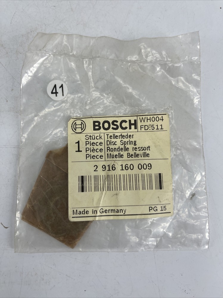 NEW OEM Bosch Genuine Replacement Spring Washer 2916160009