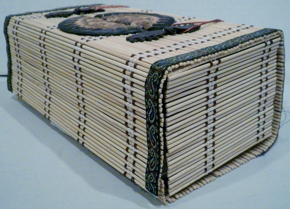 Rectangular Reed Tissue Box Cover
