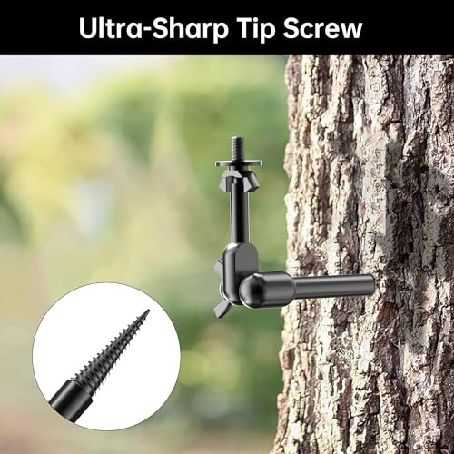 Trail Camera Mount, Trail Cam Mounts, Tree Hunting Accessory, 360° 2 Pieces Kit