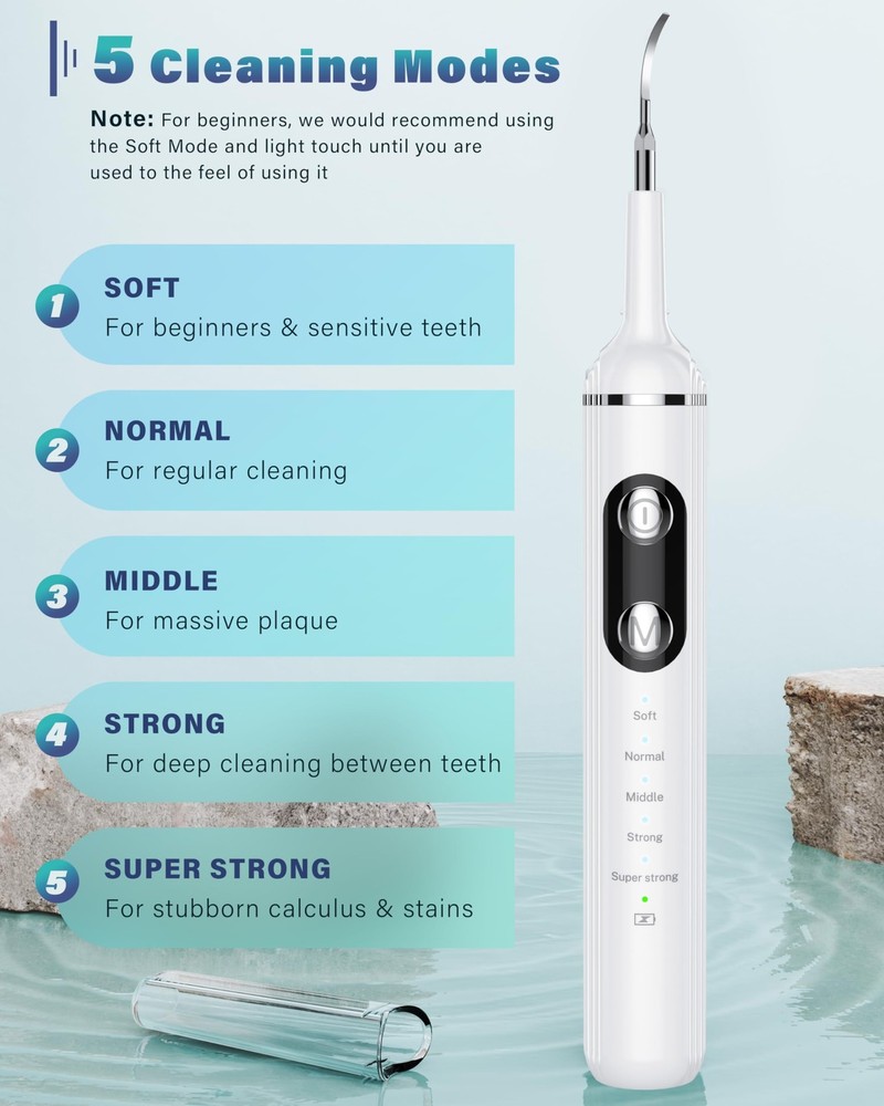 Plaque Remover for Teeth, Pet Tooth Brushing Kit, Dental Tools to Remove Plaq...