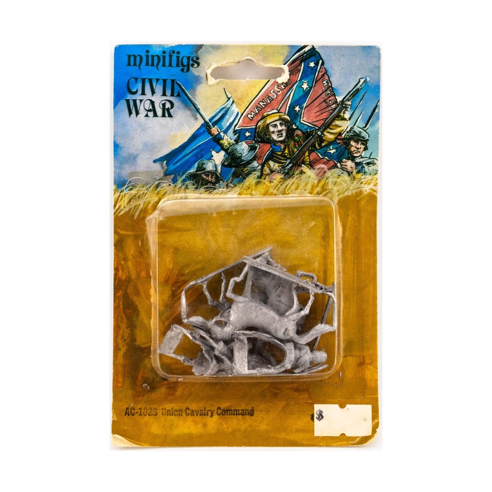 Minifigs ACW Mini 15mm Union Cavalry Command Pack New