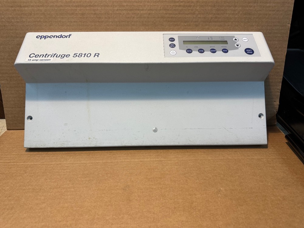 Eppendorf 5810R Centrifuge Front Display Control Panel