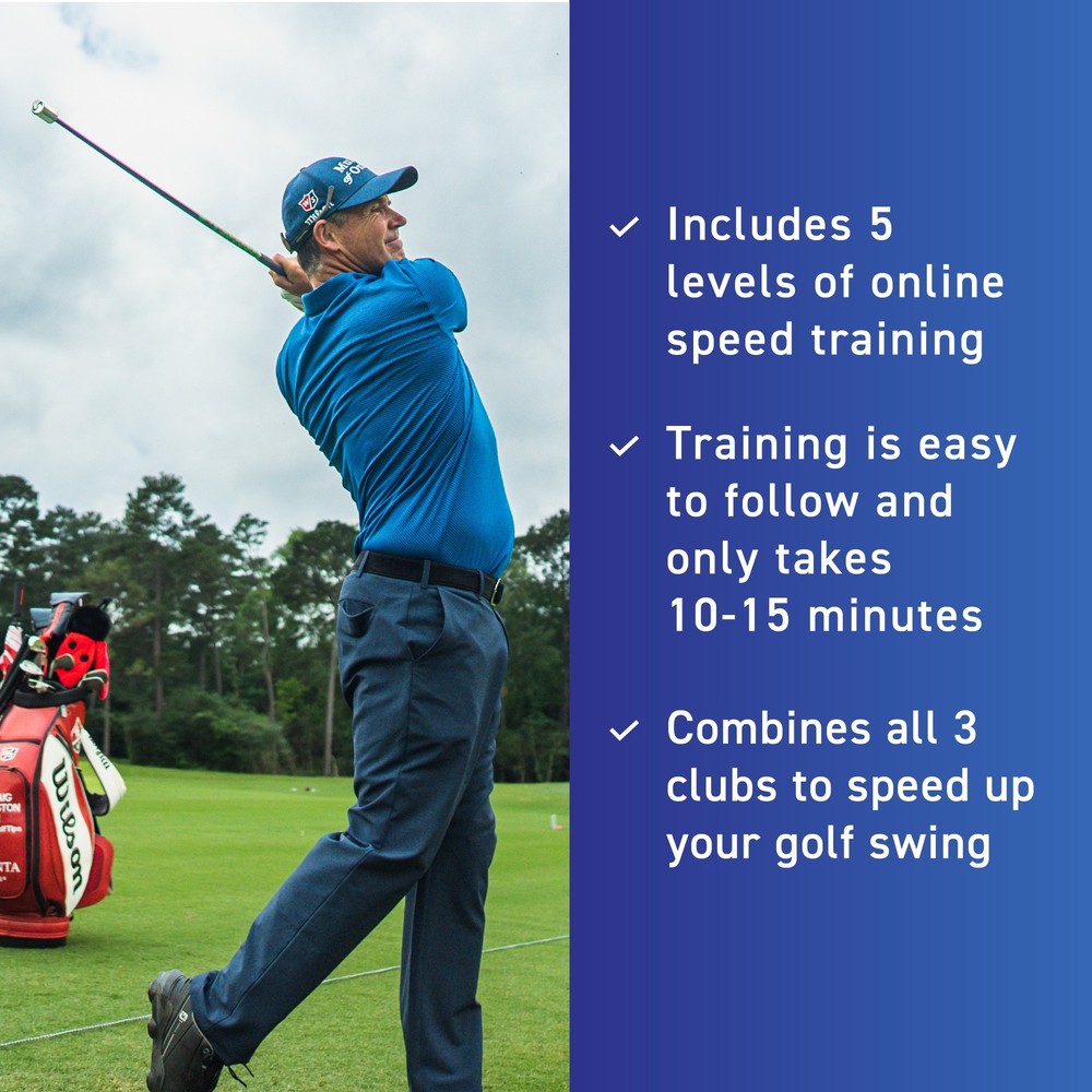 SuperSpeed Golf Senior 3 Club Training System