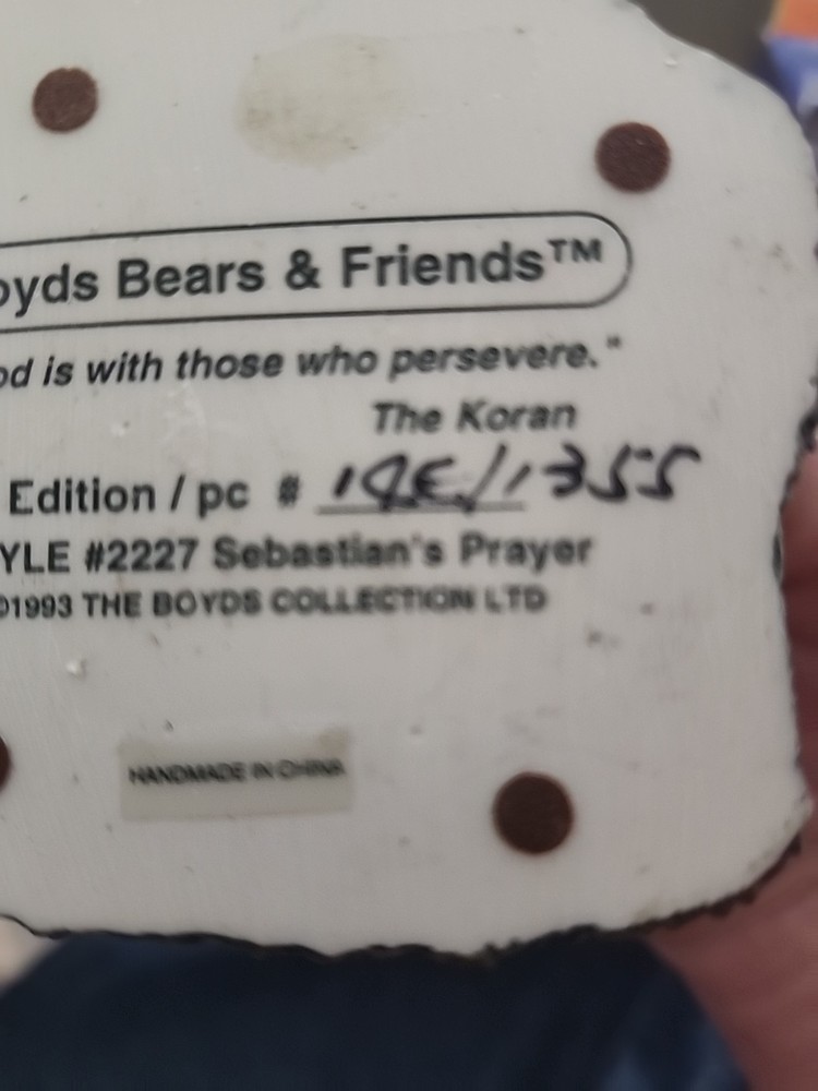 Set Of 3 Boyd Bears