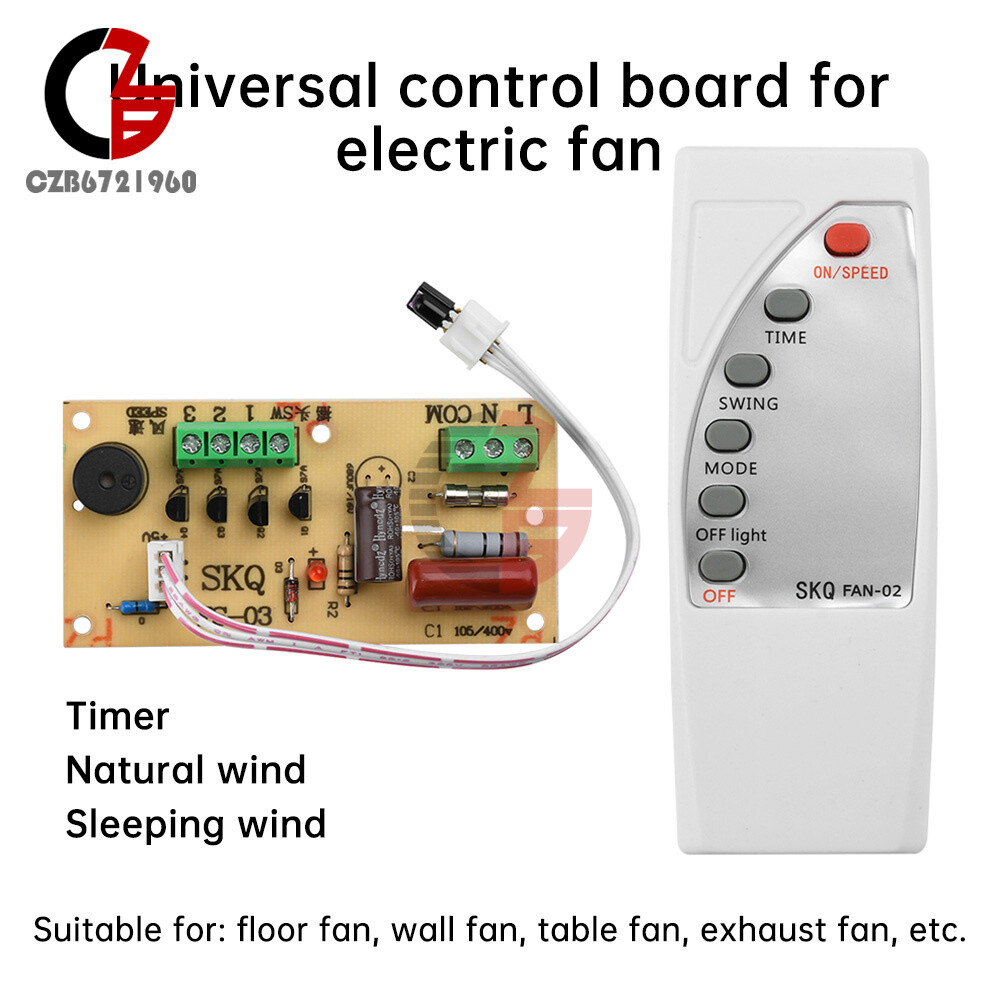 Universal Fan Remote Control Modified Circuit Board Control Board Repair Board