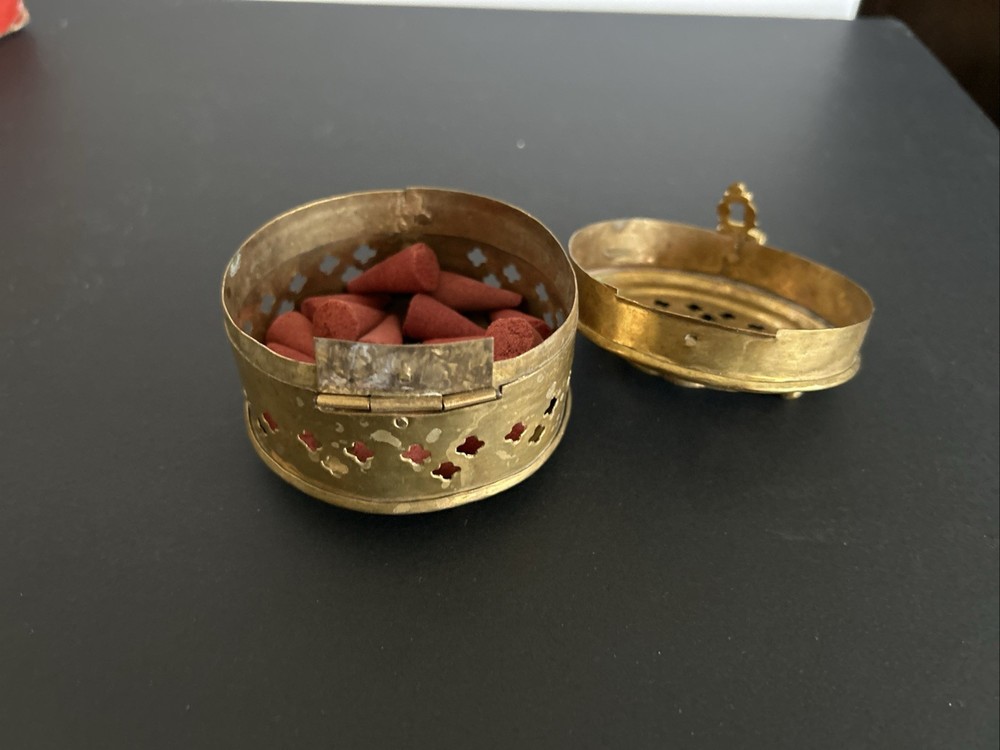 Incense Burner With Some Incense