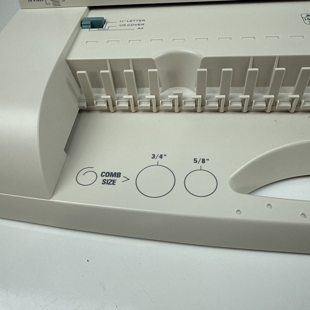 GBC CombBind C95e Manual Comb Binding Machine