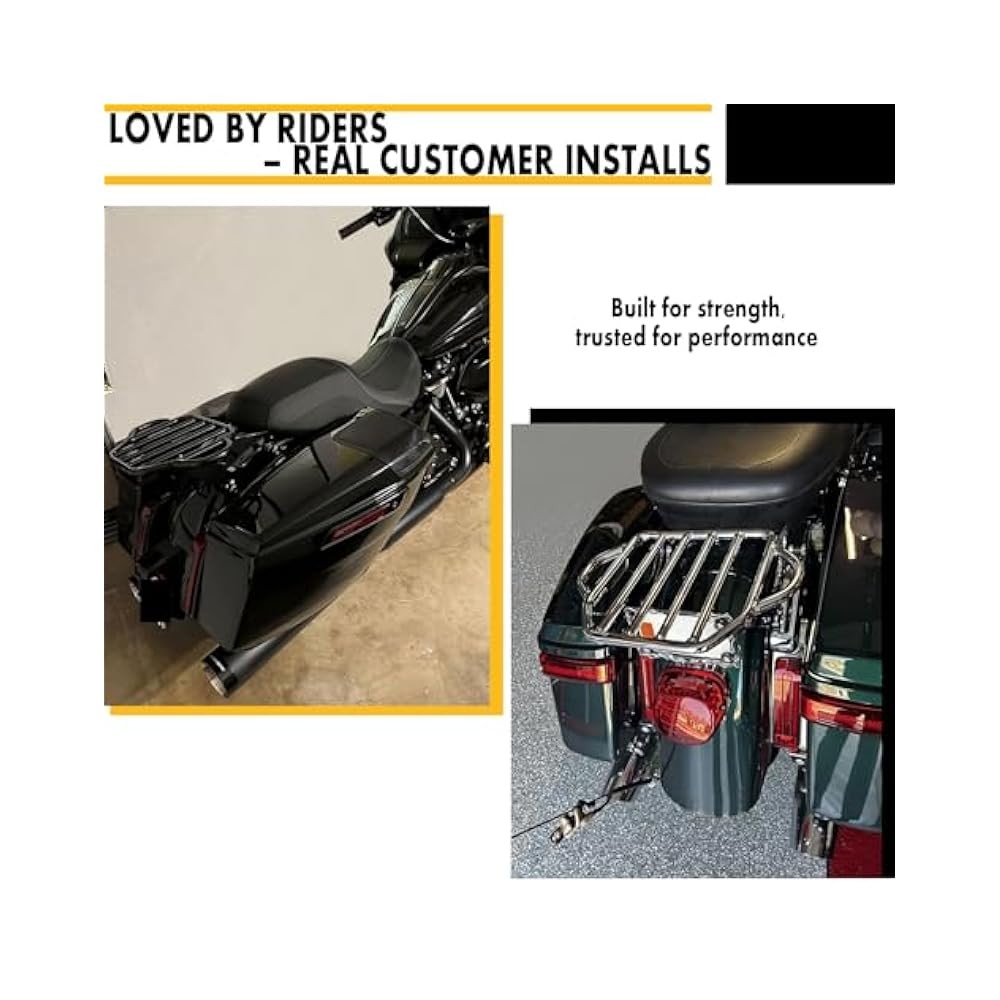 For Detachable Luggage Rack, High,Capacity Storage, Solid Steel, Black Powder