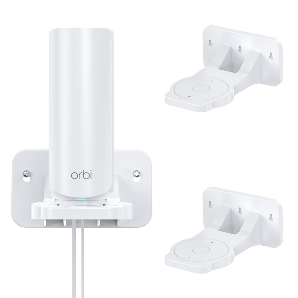 XLTTYWL Orbi WiFi 7 Wall Mount Kit, Orbit 7 Mount Bracket Optimize Space Compati