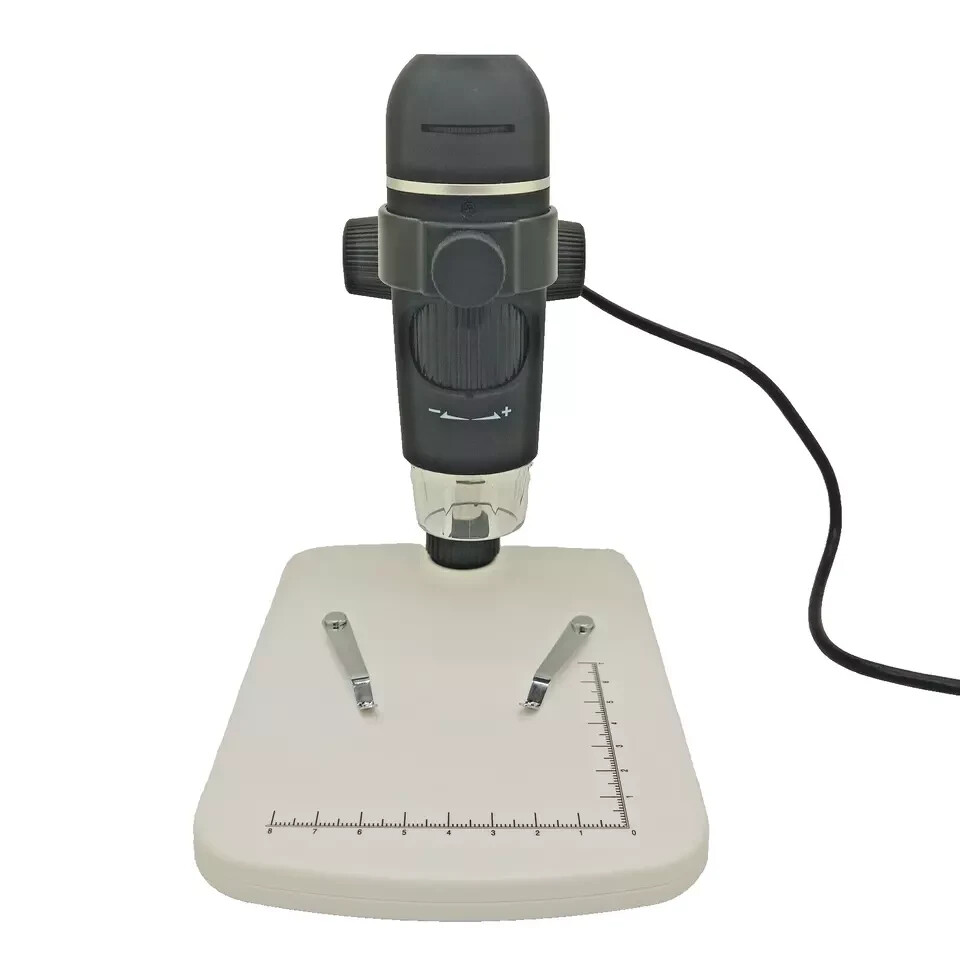 300X High-Tech 5MP USB Digital Microscope HD Camera Electronic Magnifier 8 LED