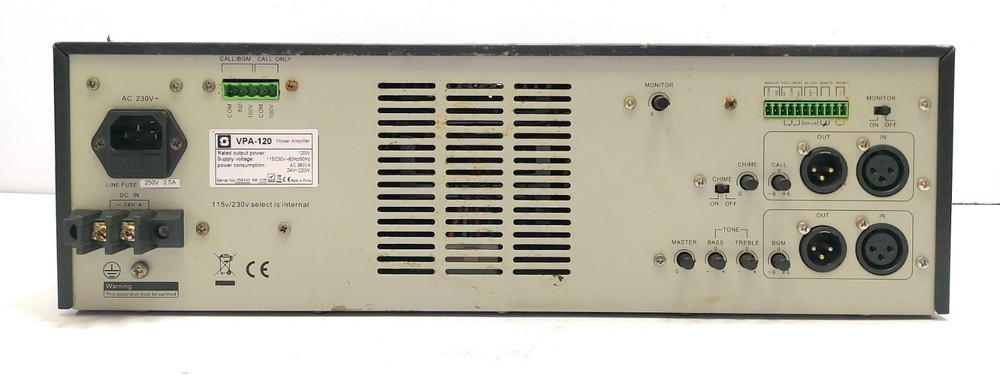 VPA-120 Power Amplifier