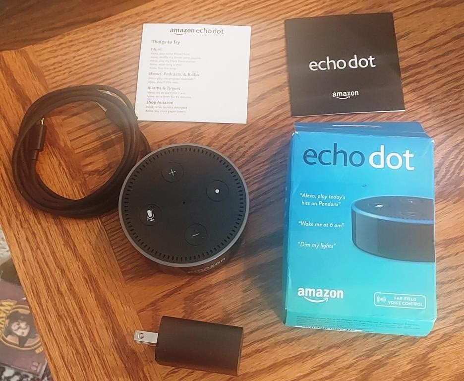 Amazon Echo Dot (2nd Generation) Smart Speaker - Black I