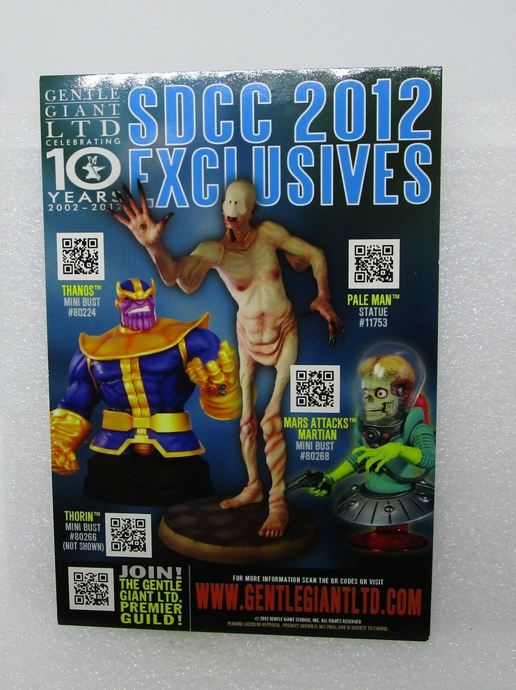 2012 Gentle Giant SDCC Promo Card