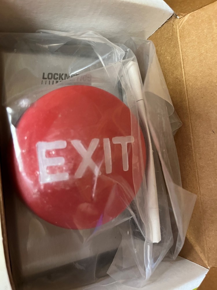 locknetics 605RD EX HD STA CNTL-BTN EX 2-5/8" ELECTROMAGNETIC EXIT RELEASE 