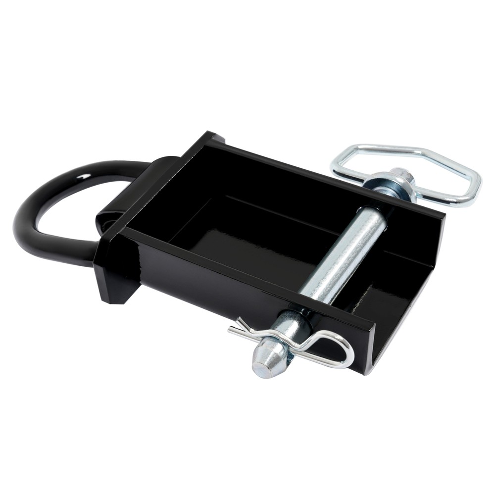 Universal 4-Heavy Duty 12,000 Lbs Removable D-Ring Stake Pocket Powder Coated