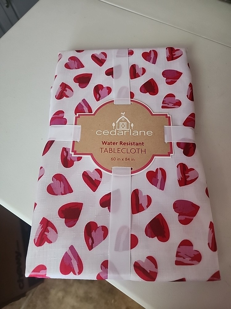 Cedar lane Water Resistant Tablecloth