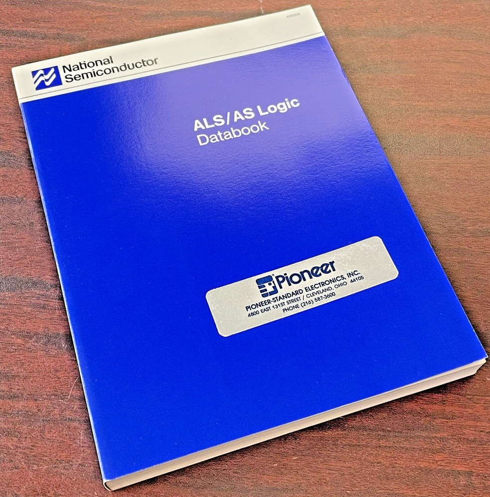 NATIONAL SEMICONDUCTOR 1991 ALS/AS Logic Databook, NICE