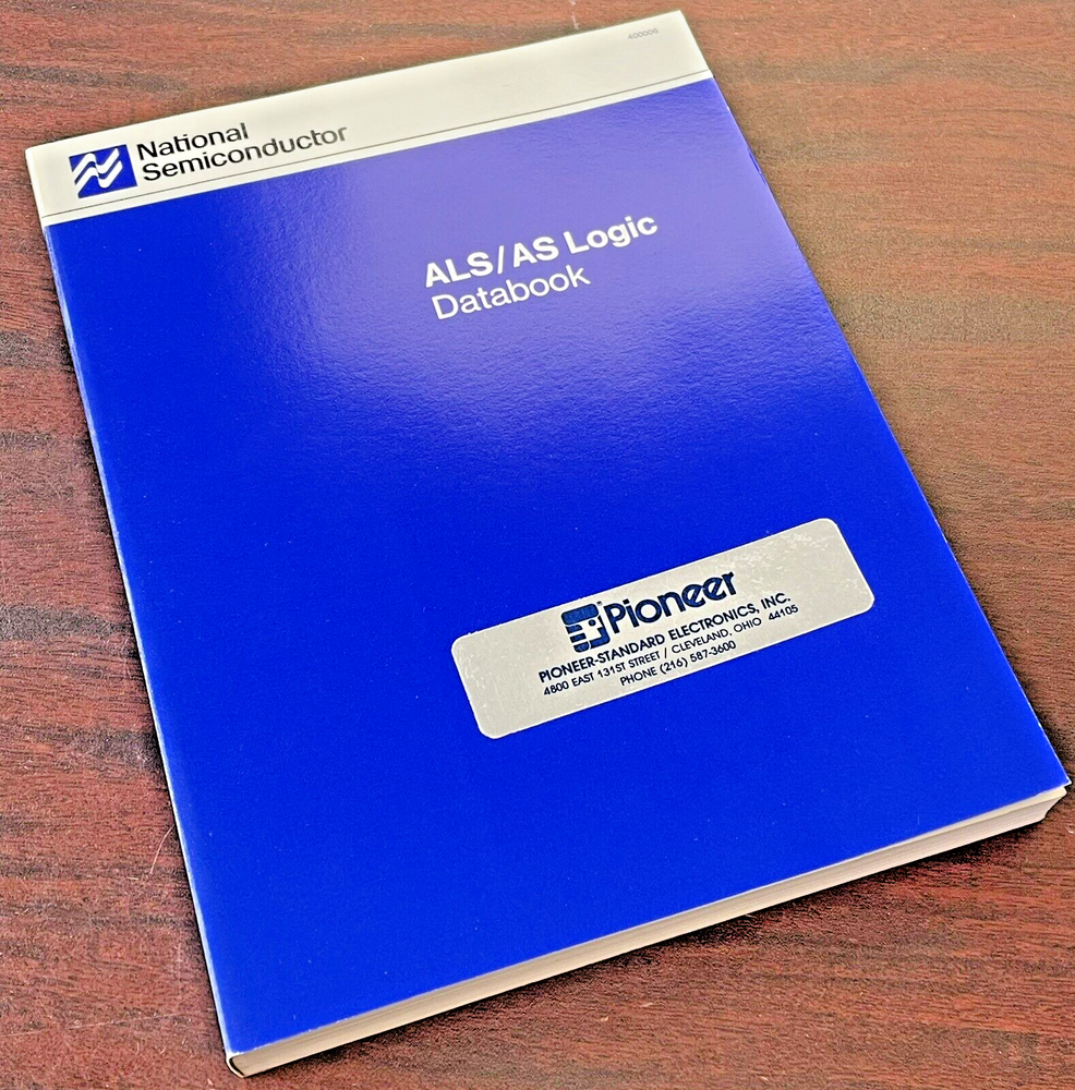 NATIONAL SEMICONDUCTOR 1991 ALS/AS Logic Databook, NICE