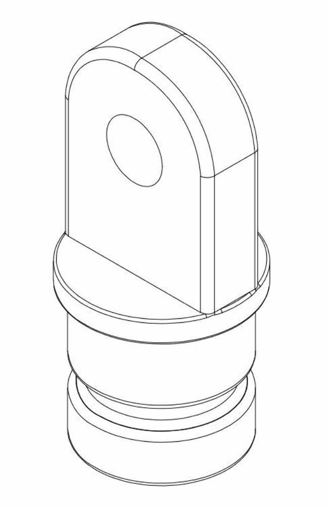 Whitecap 3417WP Inside Eye End