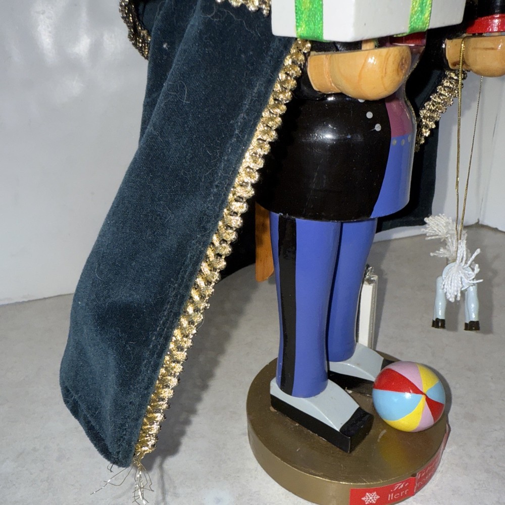 16" Nutcracker Kurt Adler Herr Drosselmeier Drosselmeyer Steinbach German Patch