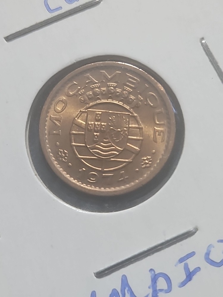 Mozambique 20 Centavos 1974 KM# 88  Coin