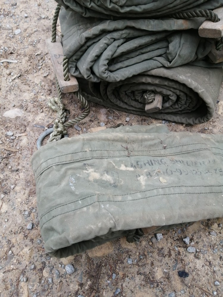 4x Job Lot British Army 12×12 Tent Storm Strap Lashing Guy Rope Events Marquee