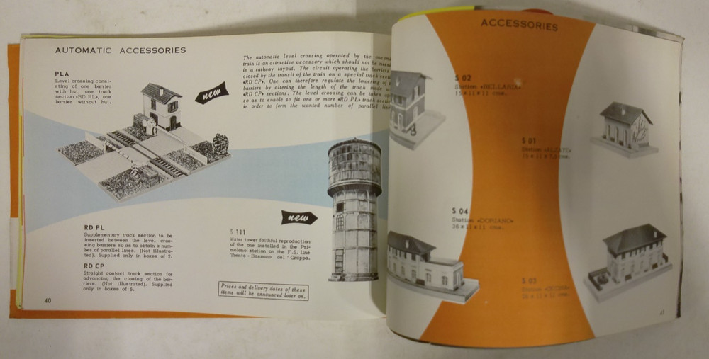 Rivarossi HO Scale 1959 General Catalog