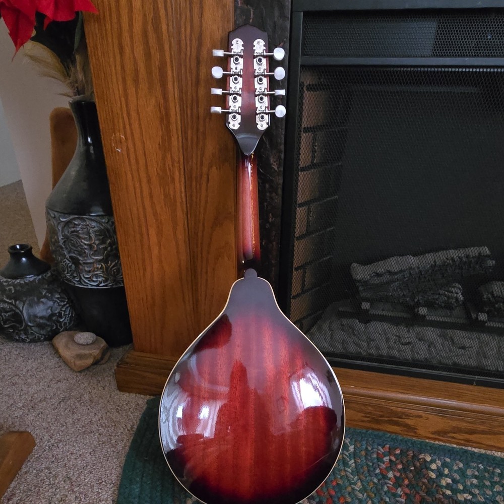 Fender A Style Mandolin Sunburst 8-String Right Handed Signed Adjustable Bridge