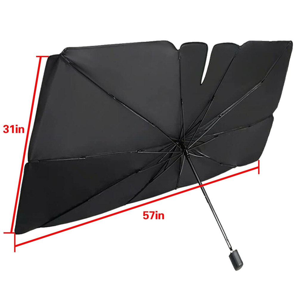 Heat-Blocking Foldable Sunshade - Universal Car Windshield Cover