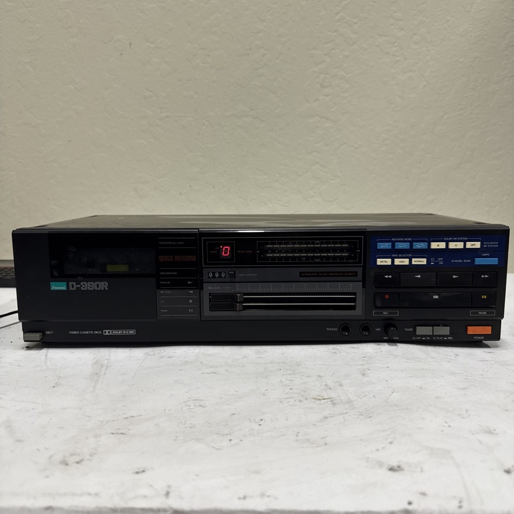 Sansui D-390R Stereo Casette Deck *UNTESTED*