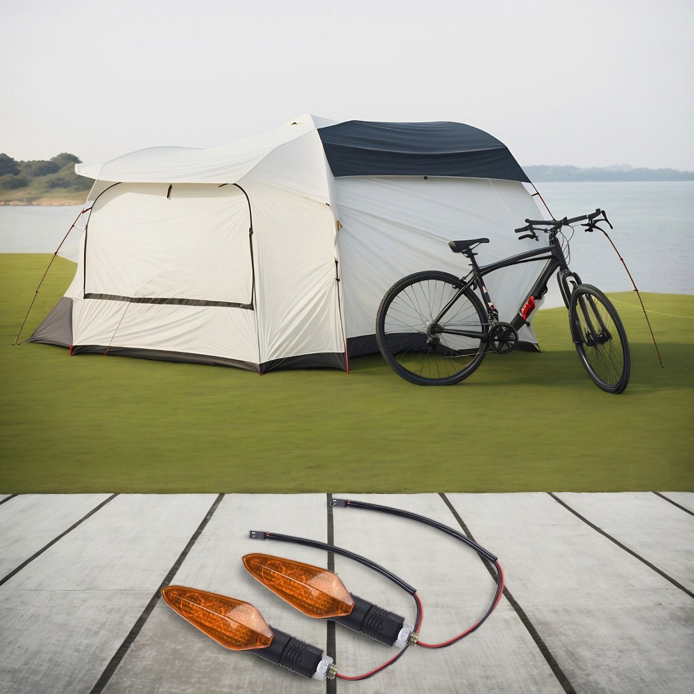 Ebike Rear Light with Indicator Functionality Supports Multiple Voltages