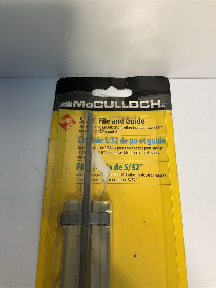 McGulloch Assembled File Guide, 5/32" Rare