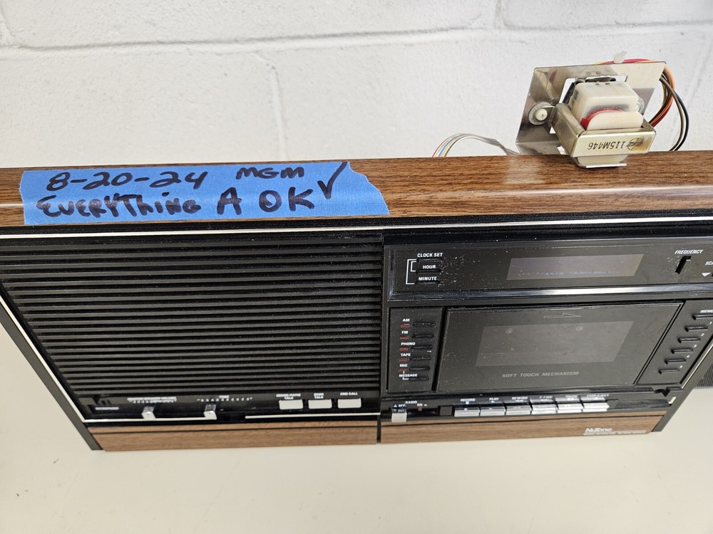 Nutone Intercom Master Station IM-4006D brown and black